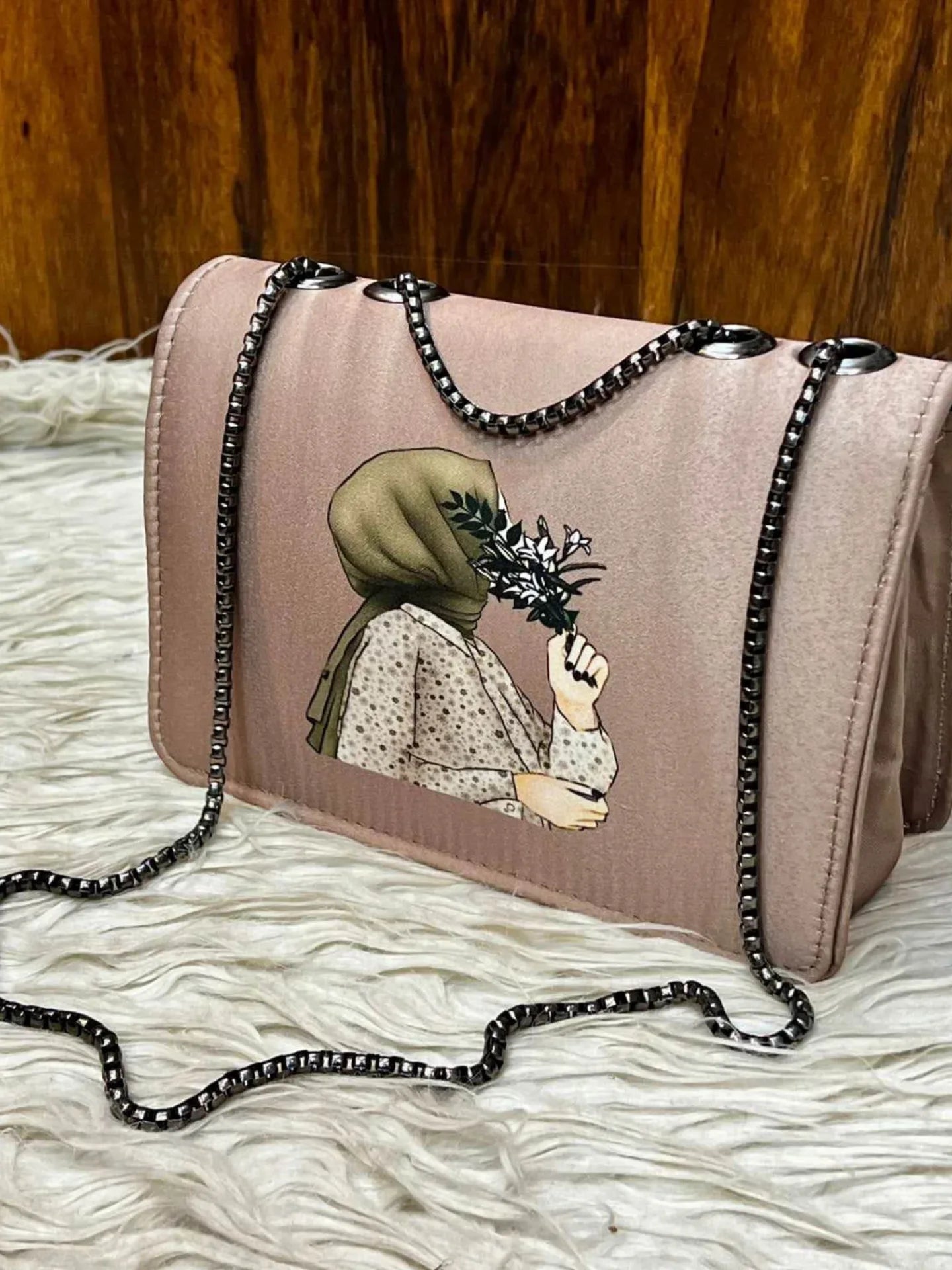 Elegant Floral Muse Handbag