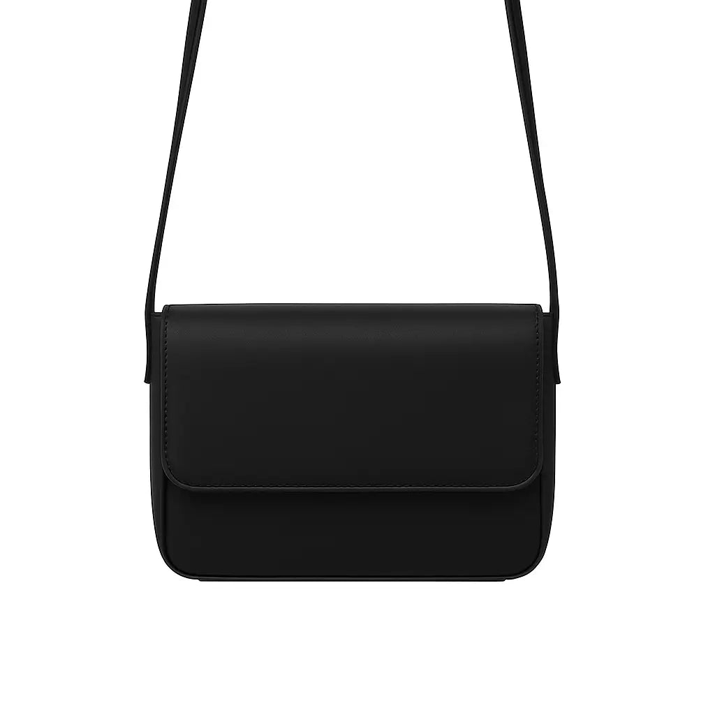 Magnetic Button Strap Crossbody Bag for Women